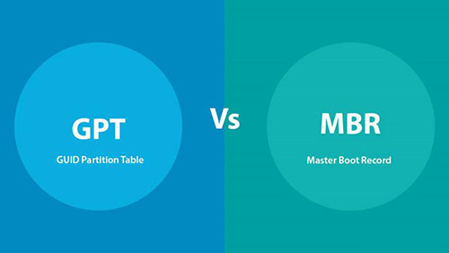 تفاوت MBR و GPT  در چیست؟