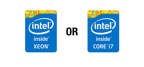 تفاوت پردازنده های سری i و سری Xeon