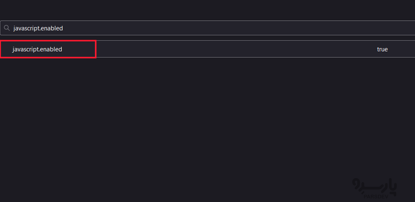 فعال کردن جاوا اسکریپت روی فایرفاکس