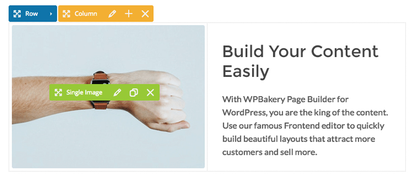 ویرایشگر Frontend در wpbakery