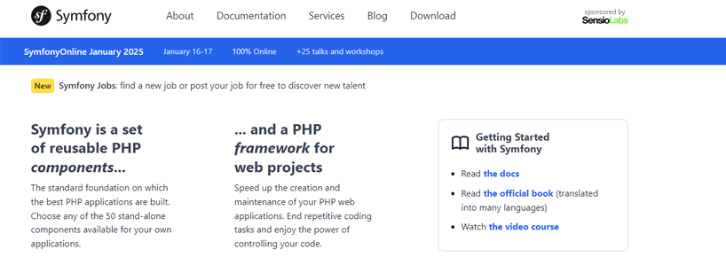 فریمورک symfony